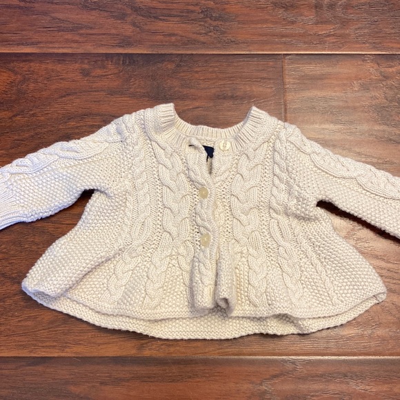 GAP Shirts & Tops Gap Baby Girl Knit Cardigan Sweater 3m Poshmark